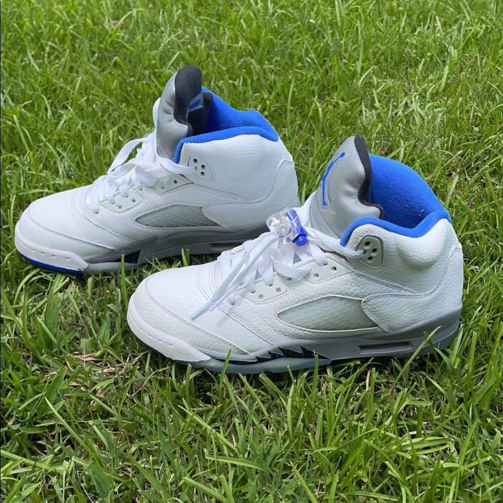 Jordan 5 retro stealth white